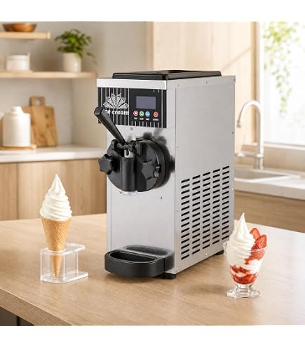 Amazon | ZEWTA 卓上ソフトクリームメーカー 単缸 60Hz西日本専用 750W